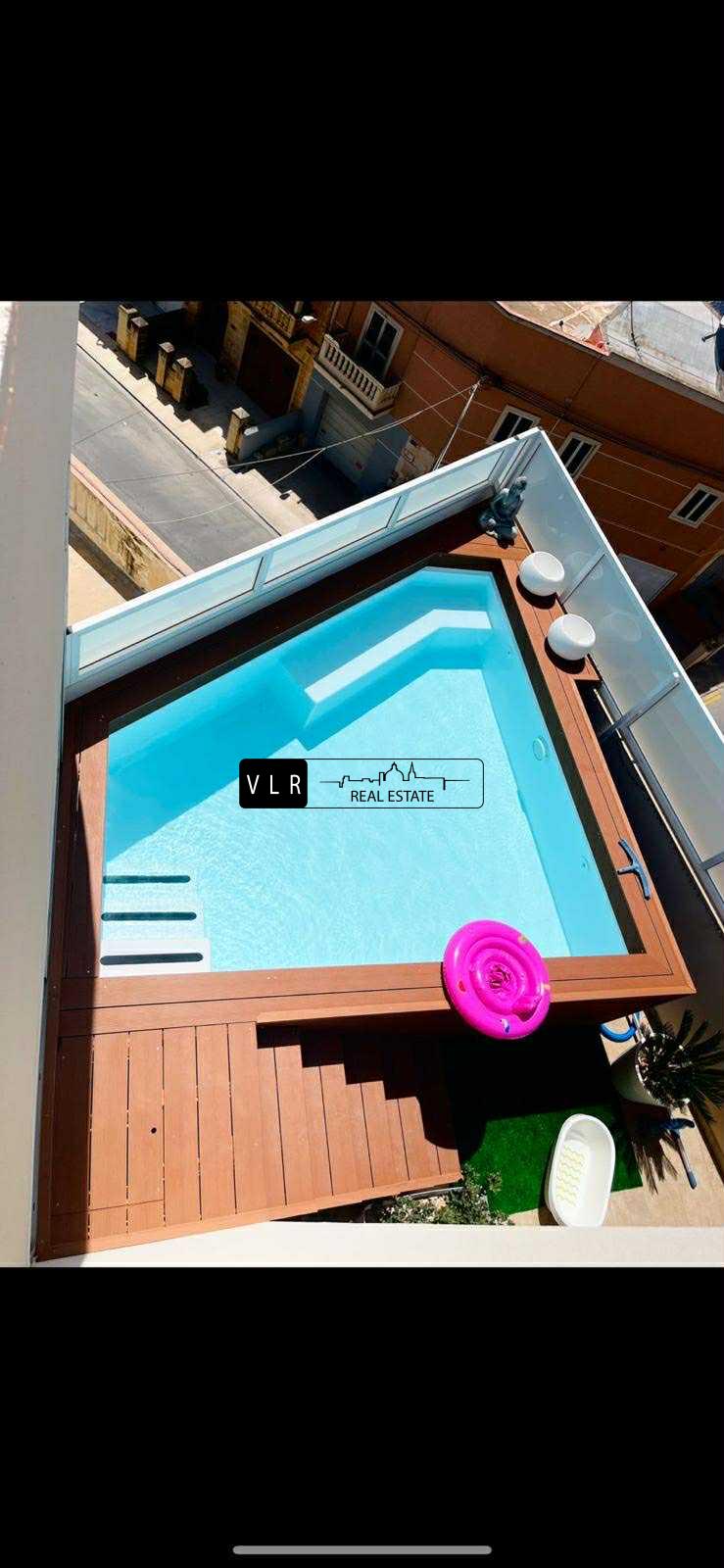 Penthouse with Pool & Mdina Views