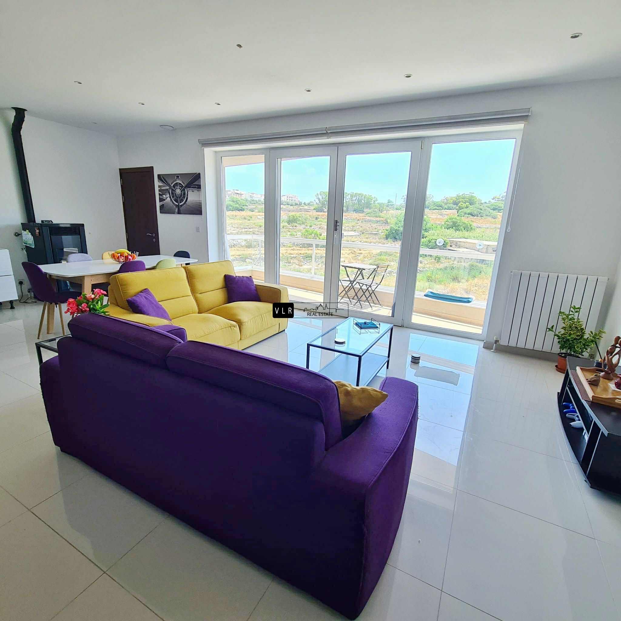 2nd floor duplex maisonette with pool Birżebbuġa.